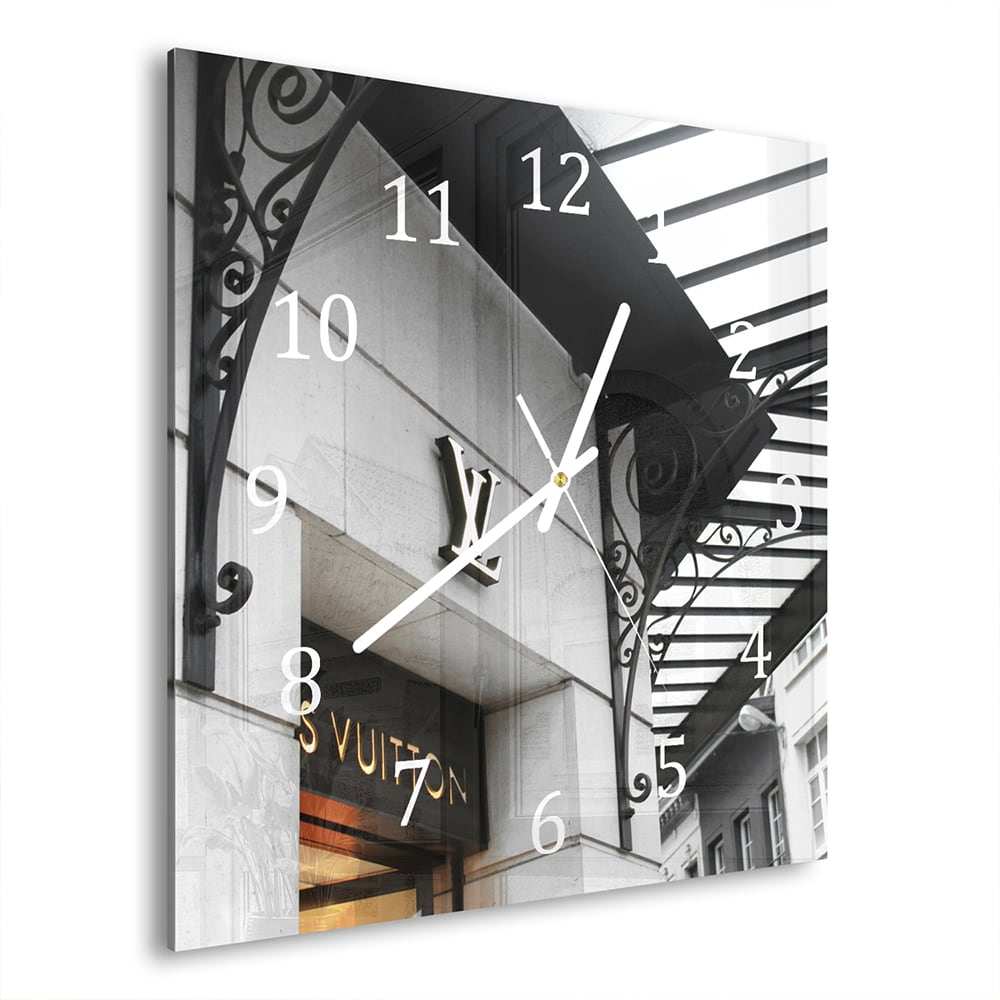Wanduhr 30x30 - Louis Vuitton-Geschäft