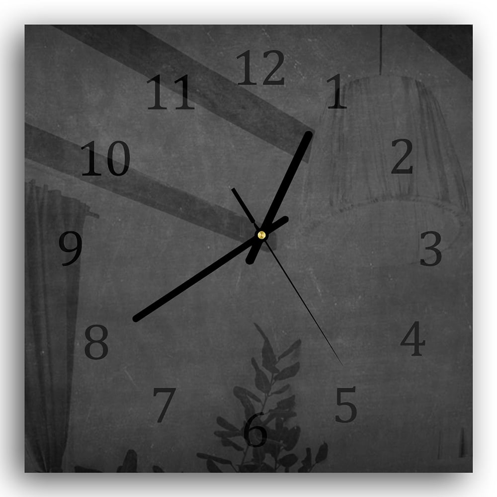 Wanduhr 30x30 - Schultafel