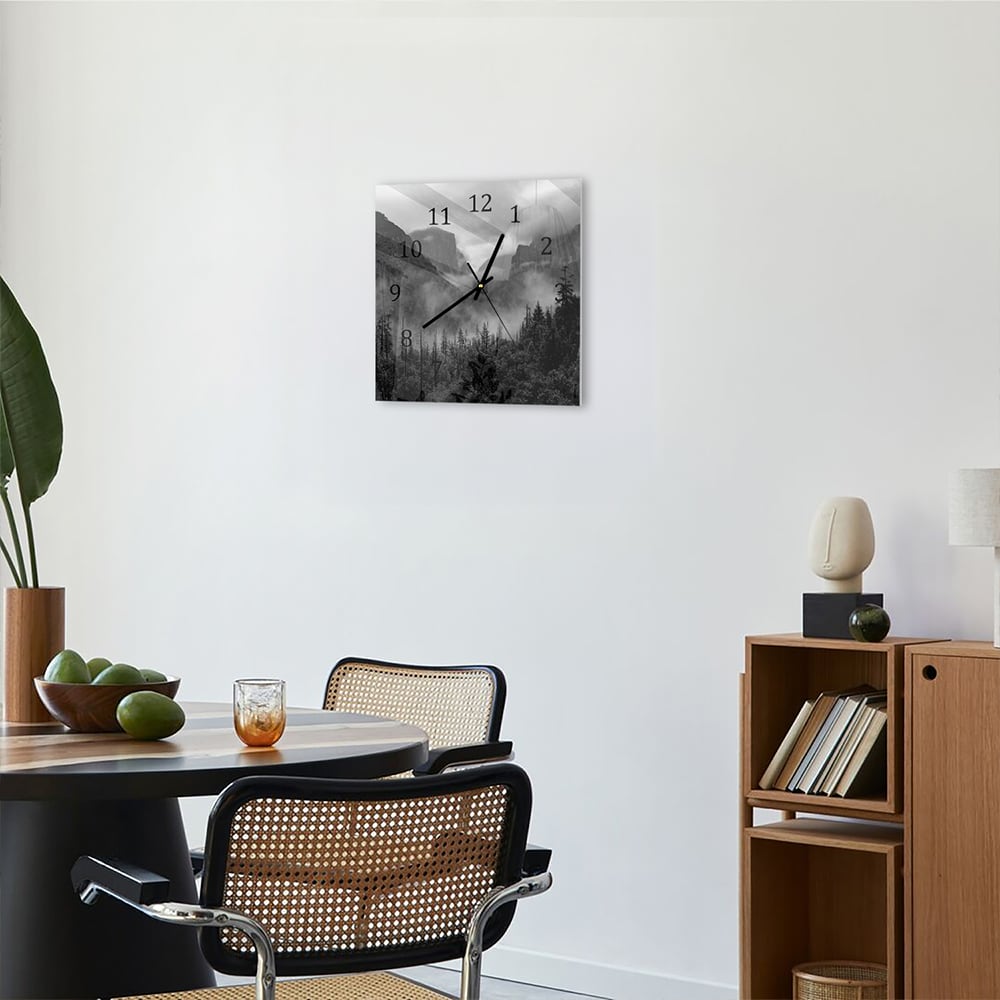 Wanduhr 30x30 - Yosemite-Nationalpark