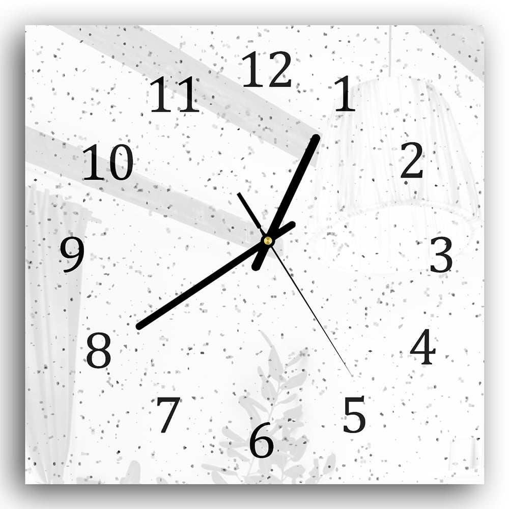 Wanduhr 30x30 - Sempre Terrazzo