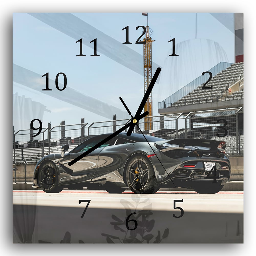Wanduhr 30x30 - McLaren