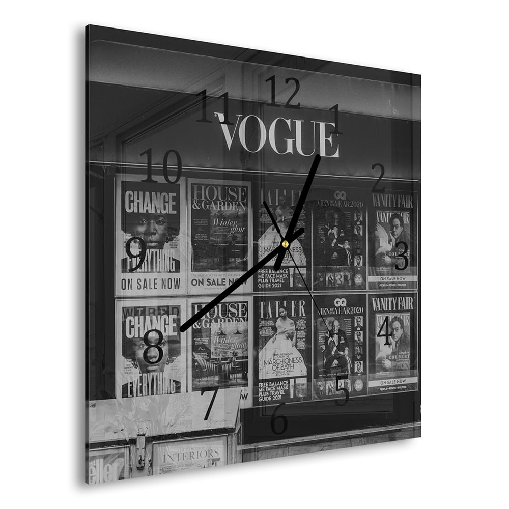 Wanduhr 30x30 - Vogue