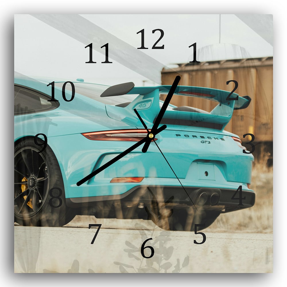 Wanduhr 30x30 - Porsche GT3