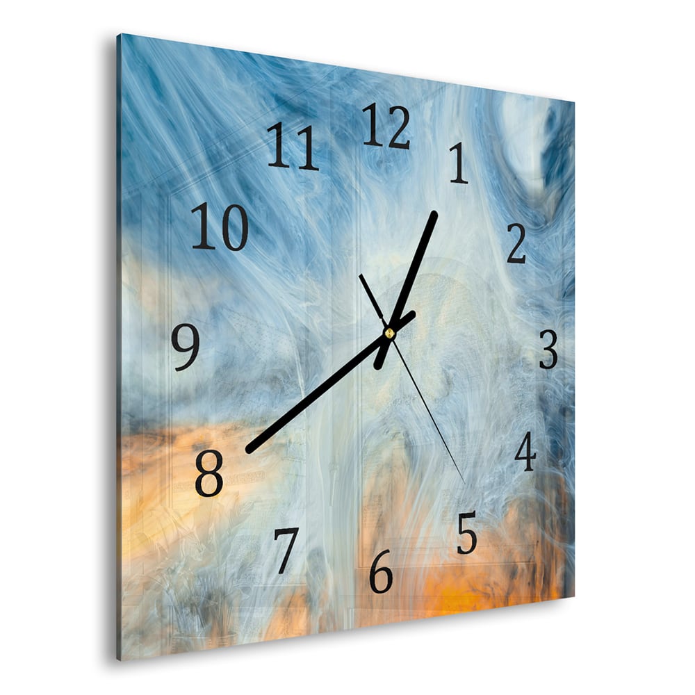 Wanduhr 30x30 - Mystischer Himmel
