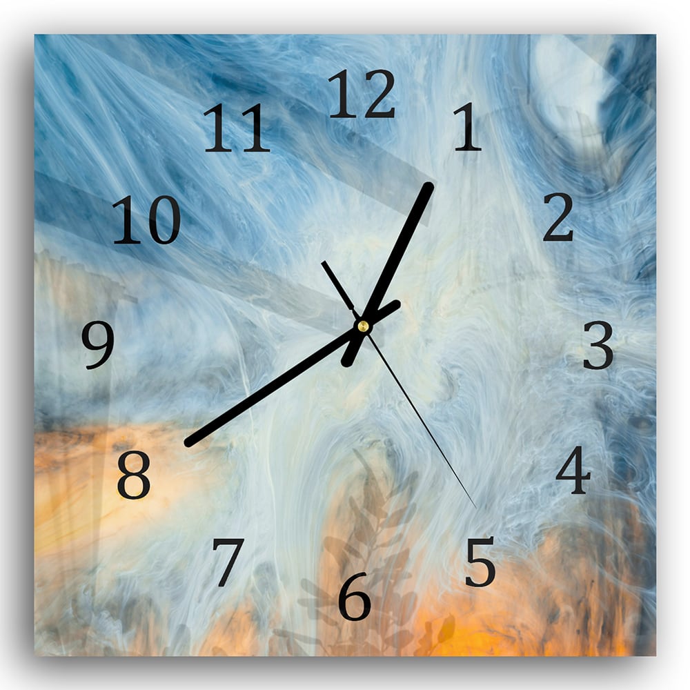 Wanduhr 30x30 - Mystischer Himmel