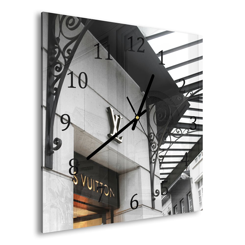 Wanduhr 30x30 - Louis Vuitton-Geschäft