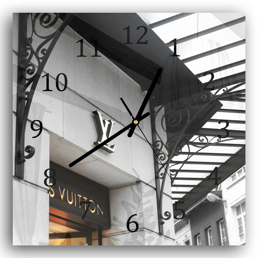 Wanduhr 30x30 - Louis Vuitton-Geschäft