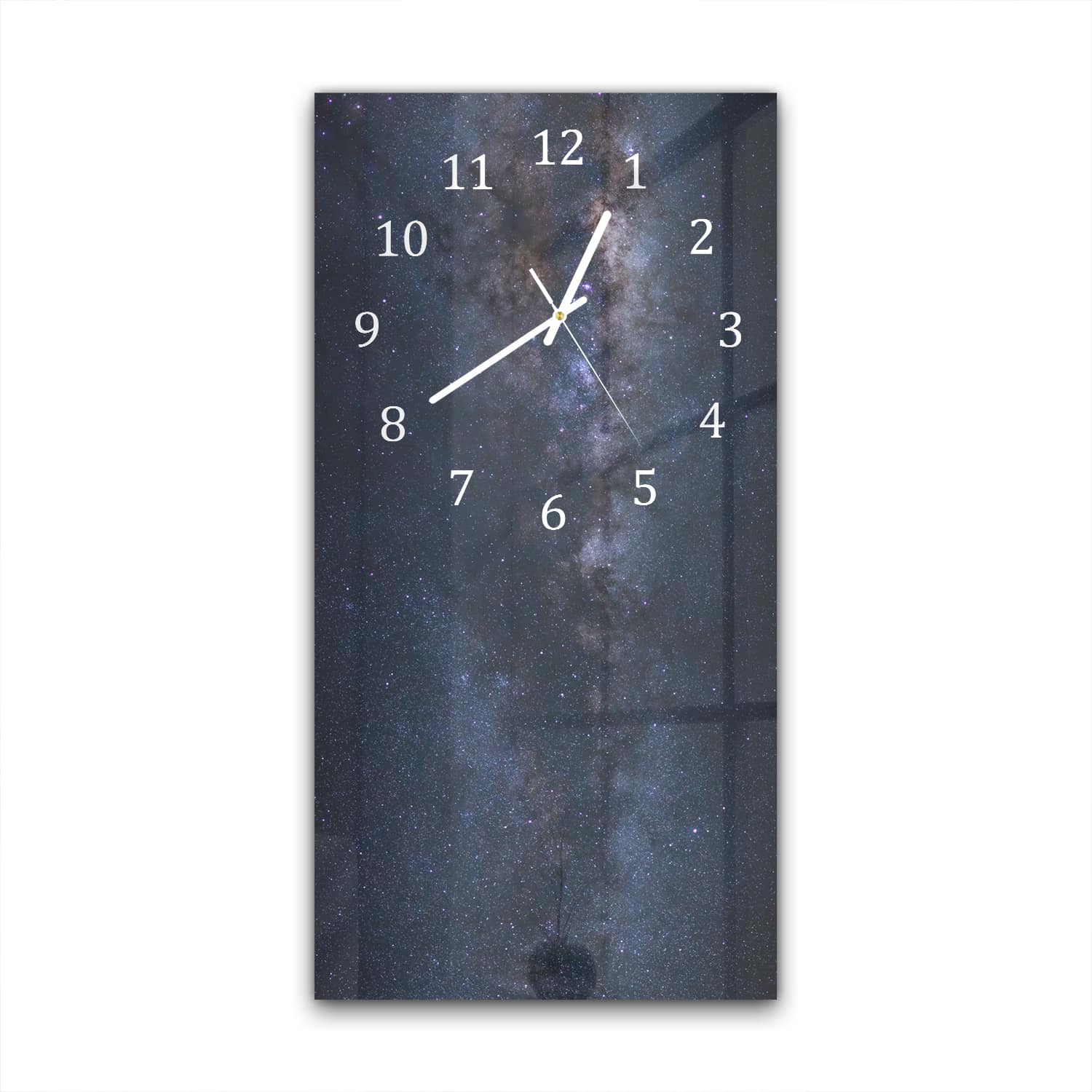Wanduhr 30x60 - Die Milchstraße