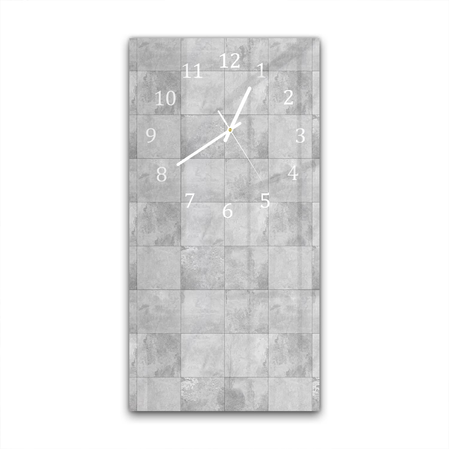 Wanduhr 30x60 - Steinfliesen