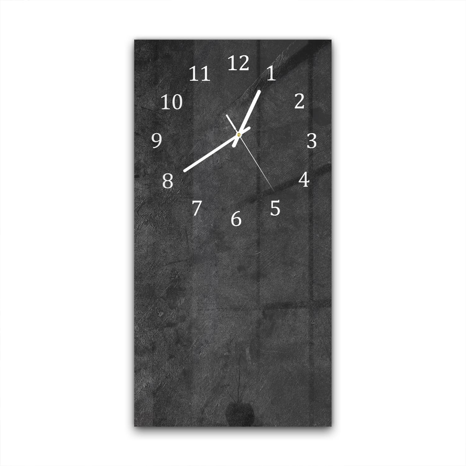 Wanduhr 30x60 - Dunkle Wand