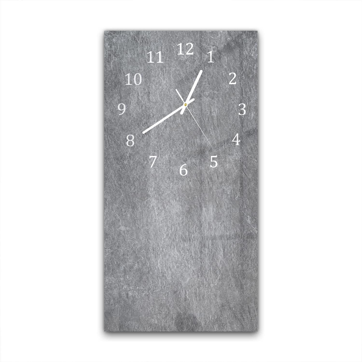 Wanduhr 30x60 - Natürlicher grauer Granit
