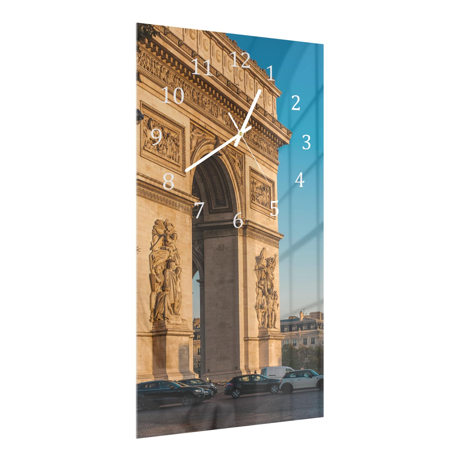 Wanduhr 30x60 - Arc de Triomphe