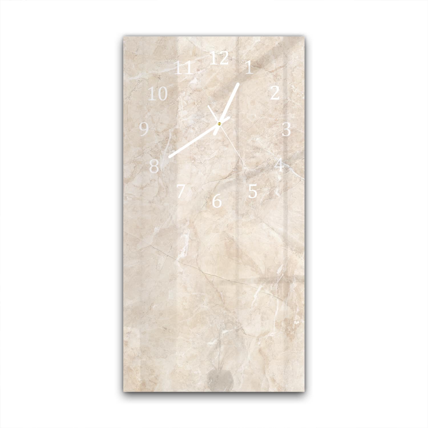 Wanduhr 30x60 - Sandsteinmarmor