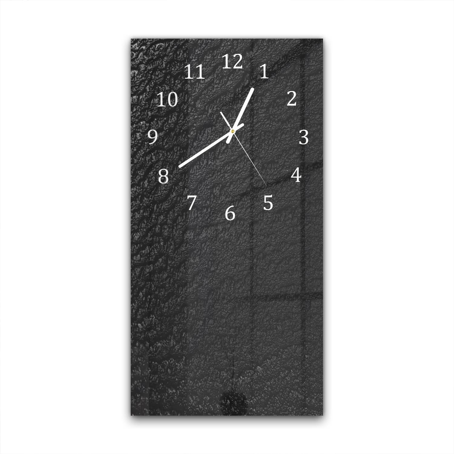 Wanduhr 30x60 - Dunkler nasser Sand