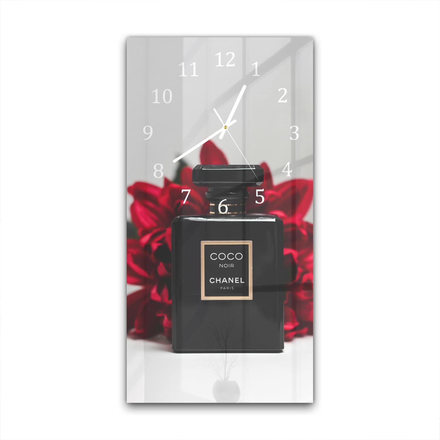 Wanduhr 30x60 - Chanel Parfüm