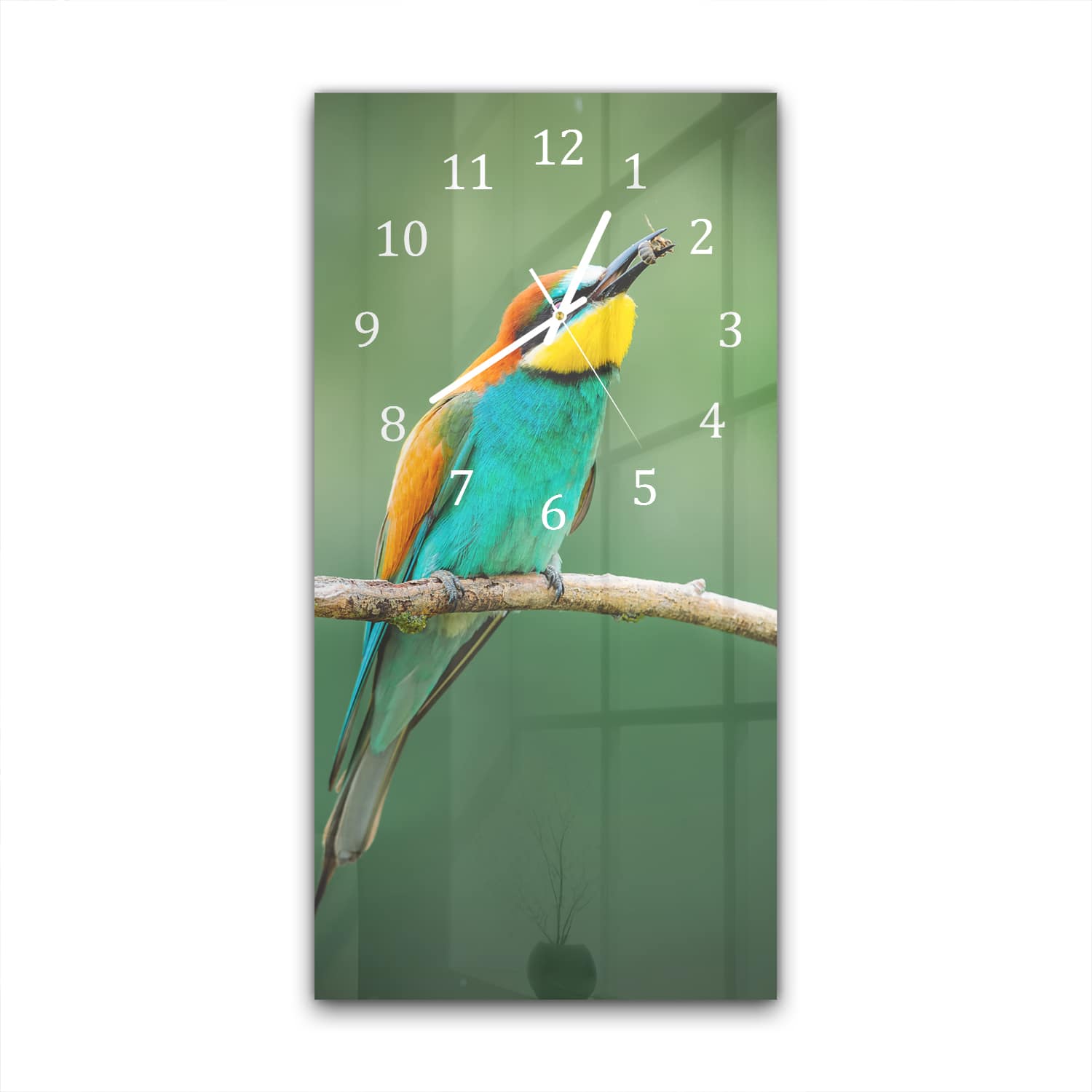 Wanduhr 30x60 - Europäischer Bienenfresser