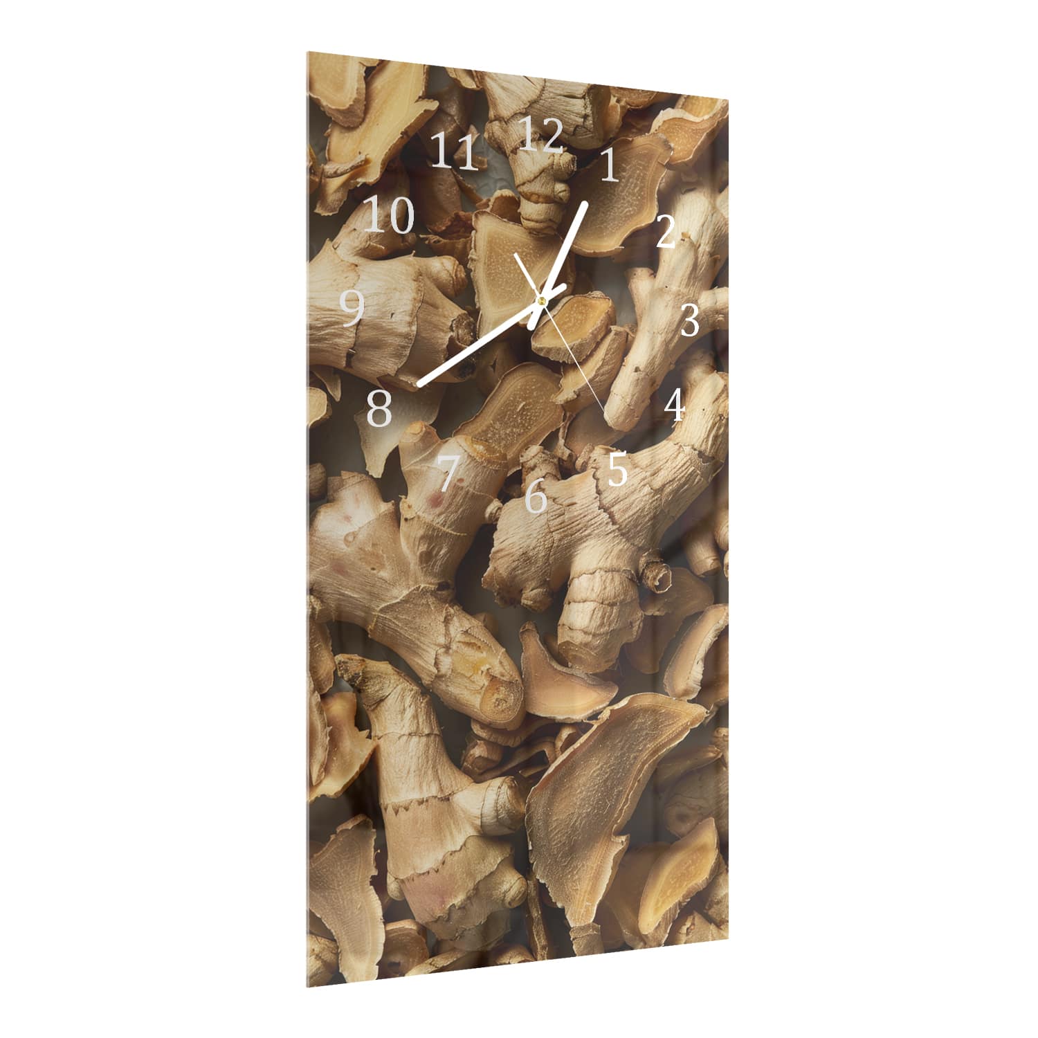 Wanduhr 30x60 - Ingwer