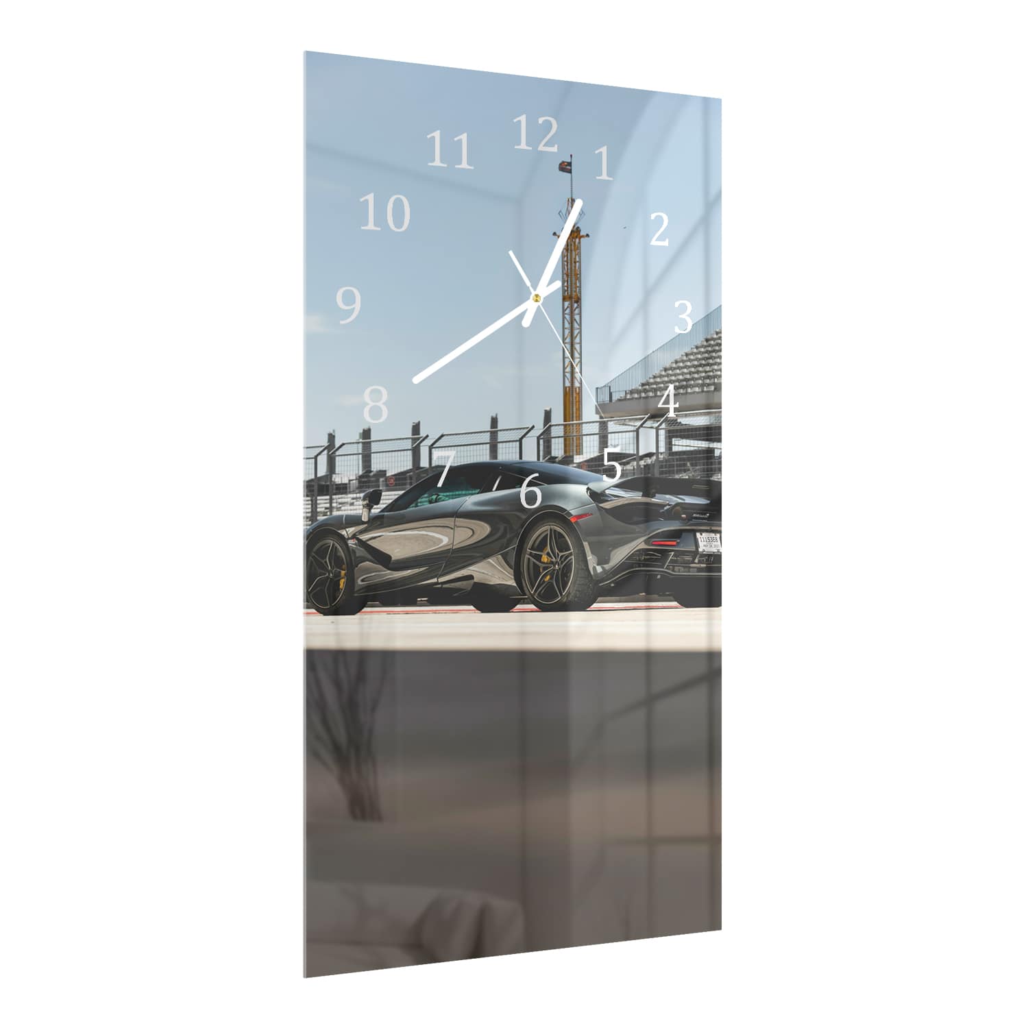 Wanduhr 30x60 - McLaren