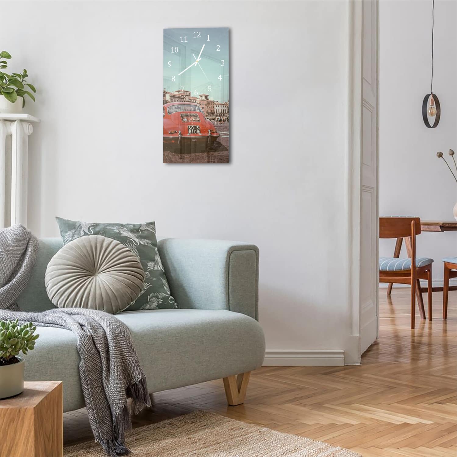 Wanduhr 30x60 - Vintage Volkswagen