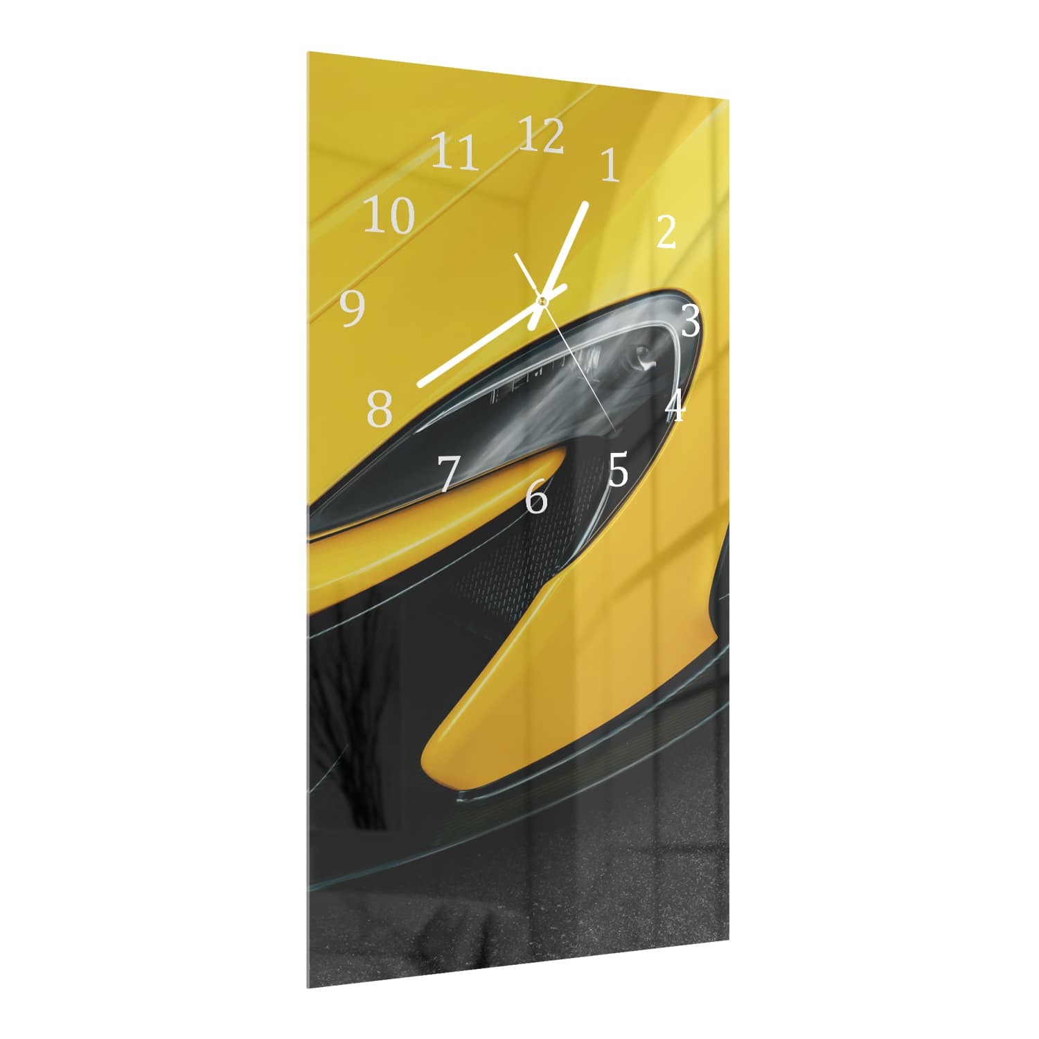 Wanduhr 30x60 - McLaren Scheinwerfer