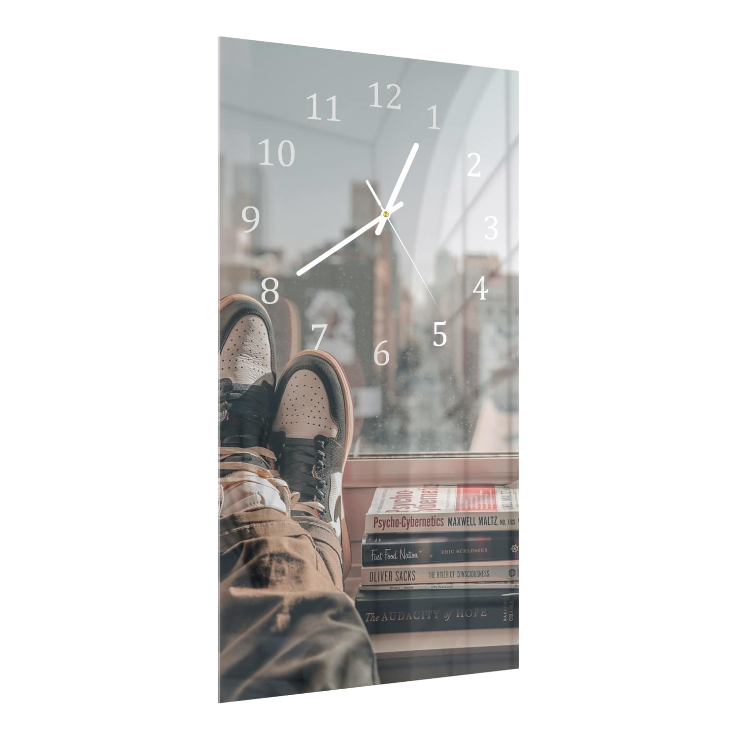 Wanduhr 30x60 - Jordan-Schuhe