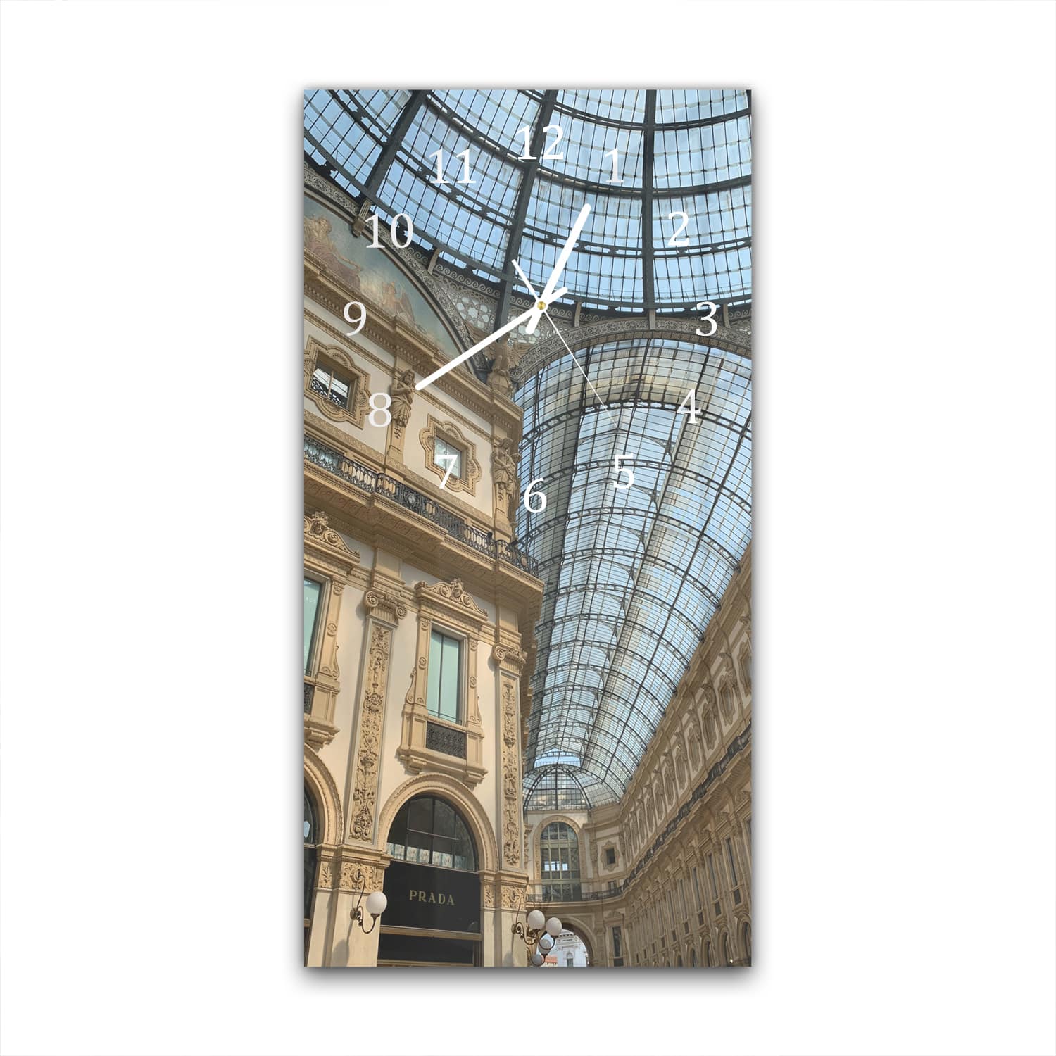 Wanduhr 30x60 - Luxus-Einkaufszentrum