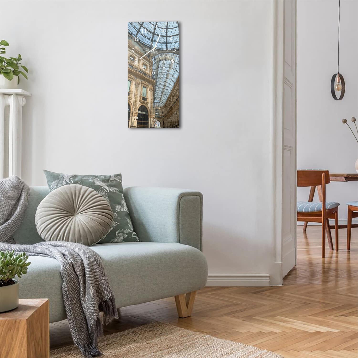 Wanduhr 30x60 - Luxus-Einkaufszentrum