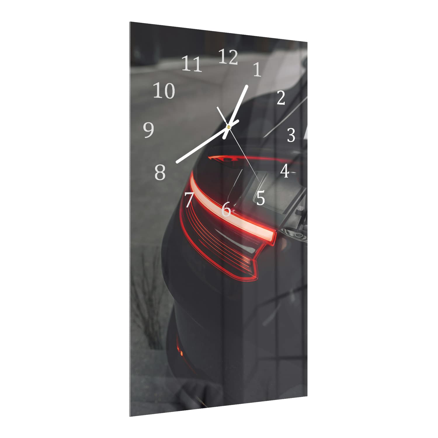 Wanduhr 30x60 - Rücklicht