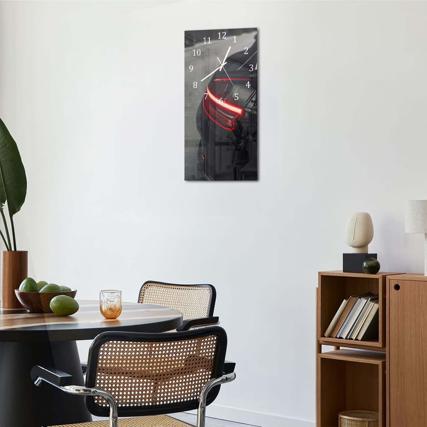 Wanduhr 30x60 - Rücklicht