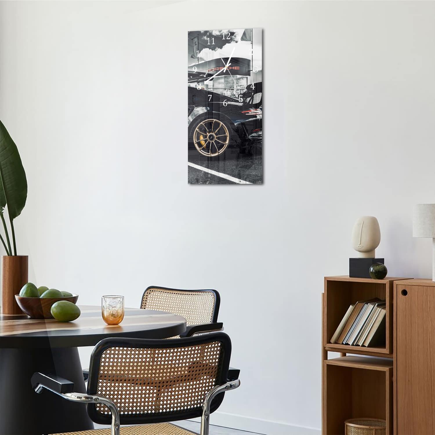 Wanduhr 30x60 - Porsche GT3 RS