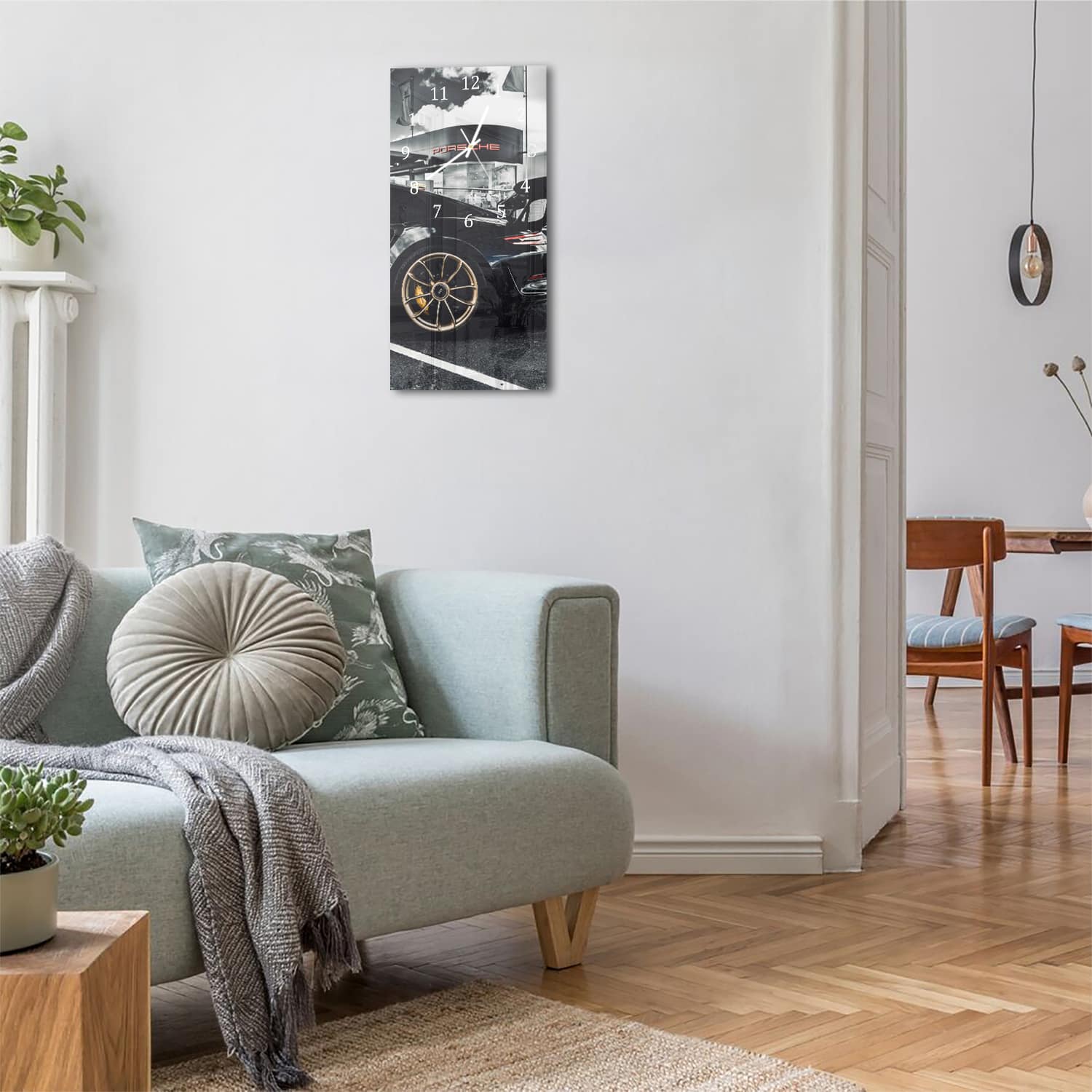 Wanduhr 30x60 - Porsche GT3 RS