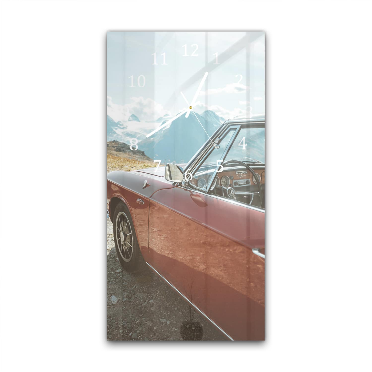 Wanduhr 30x60 - Karmann Ghia