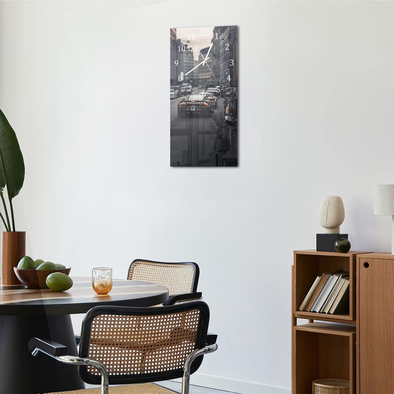 Wanduhr 30x60 - McLaren Schlange