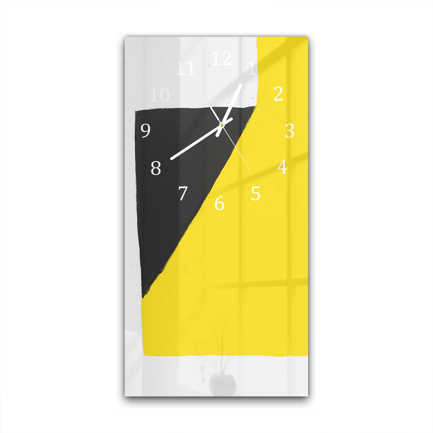 Wanduhr 30x60 - Einfache Muster
