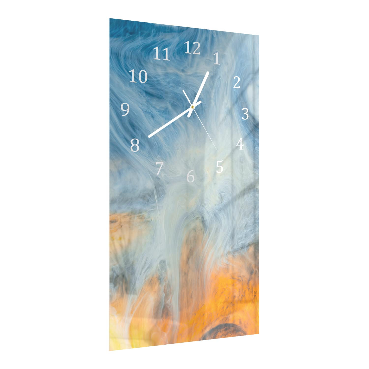 Wanduhr 30x60 - Mystischer Himmel