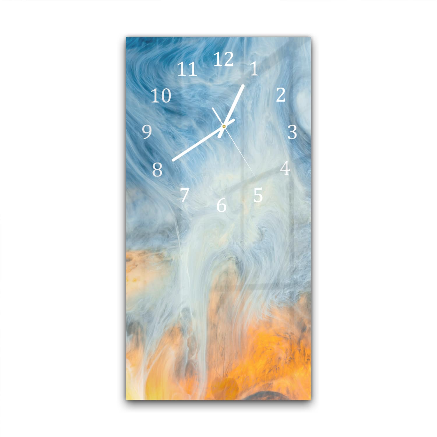 Wanduhr 30x60 - Mystischer Himmel