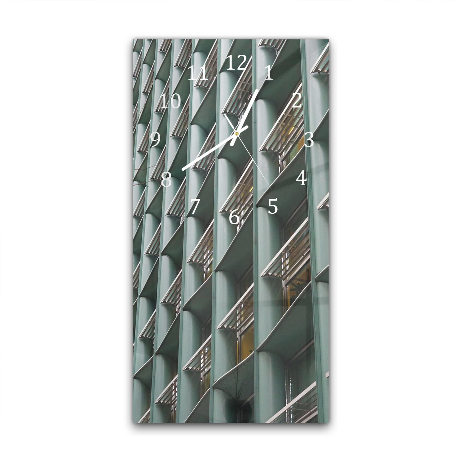 Wanduhr 30x60 - Städtische Architektur