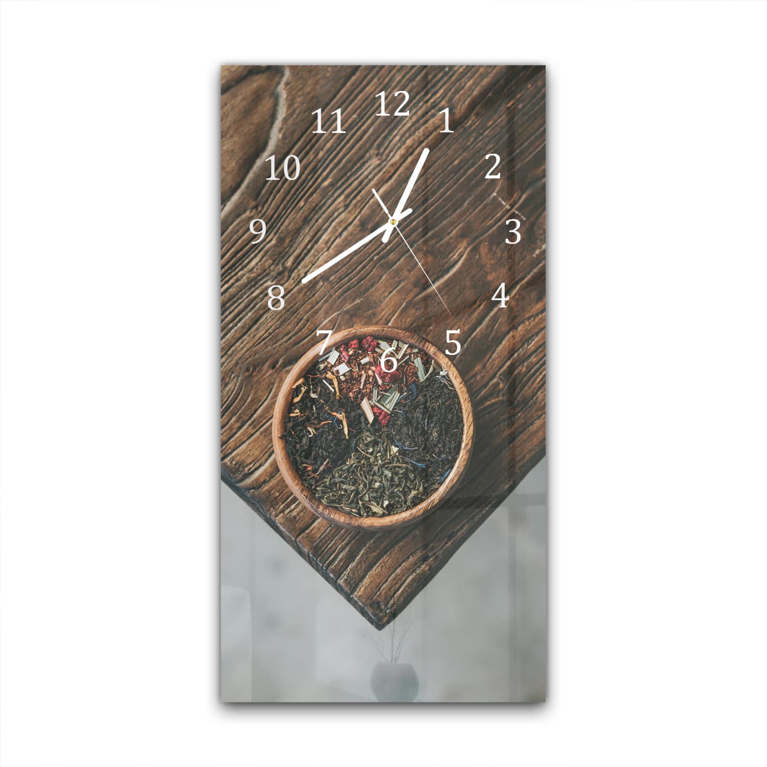 Wanduhr 30x60 - Kunst der Gewürze