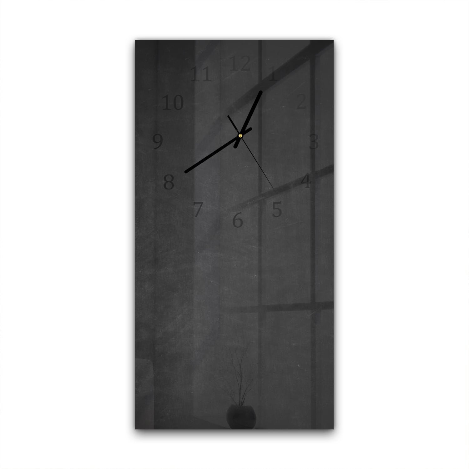 Wanduhr 30x60 - Schultafel