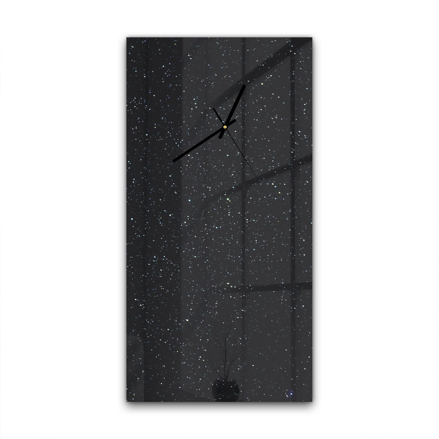 Wanduhr 30x60 - Sternenhimmel