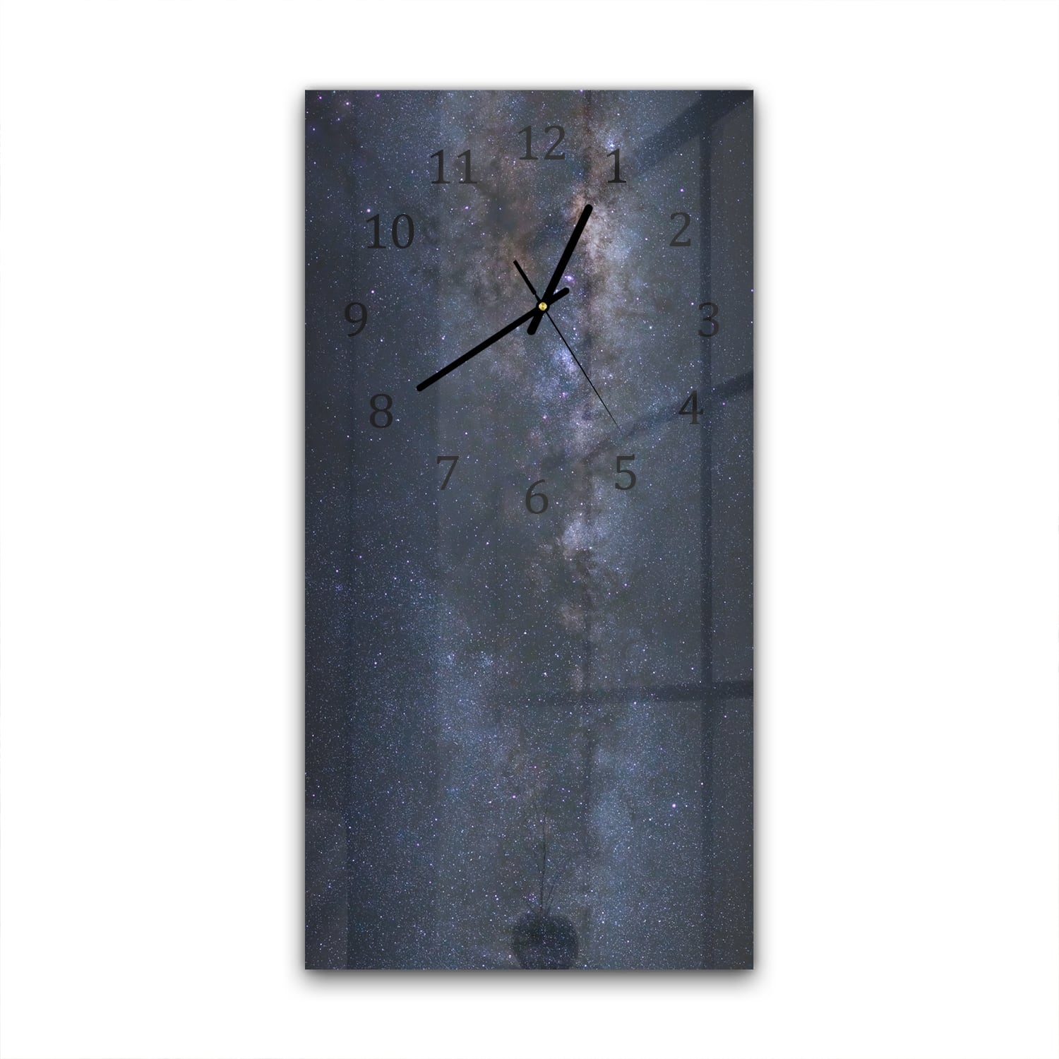 Wanduhr 30x60 - Die Milchstraße