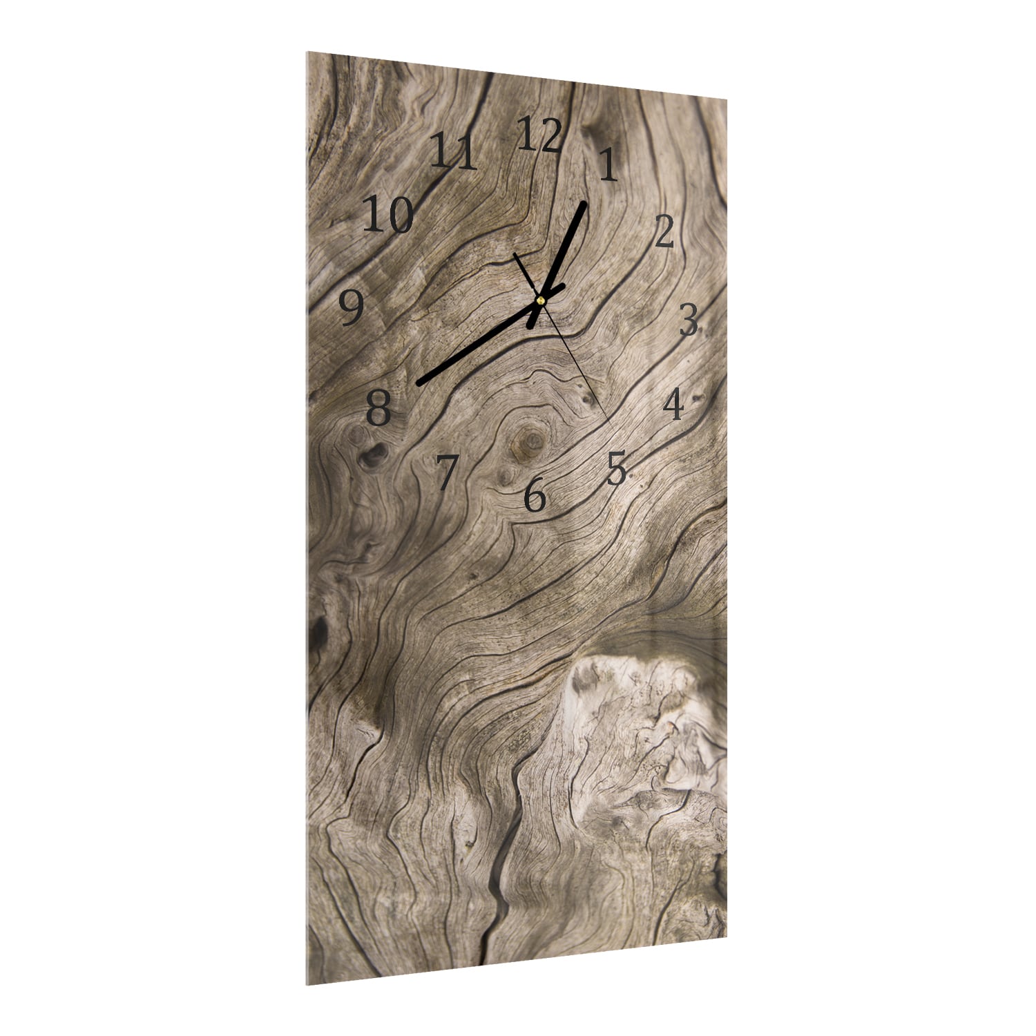 Wanduhr 30x60 - Treibholz