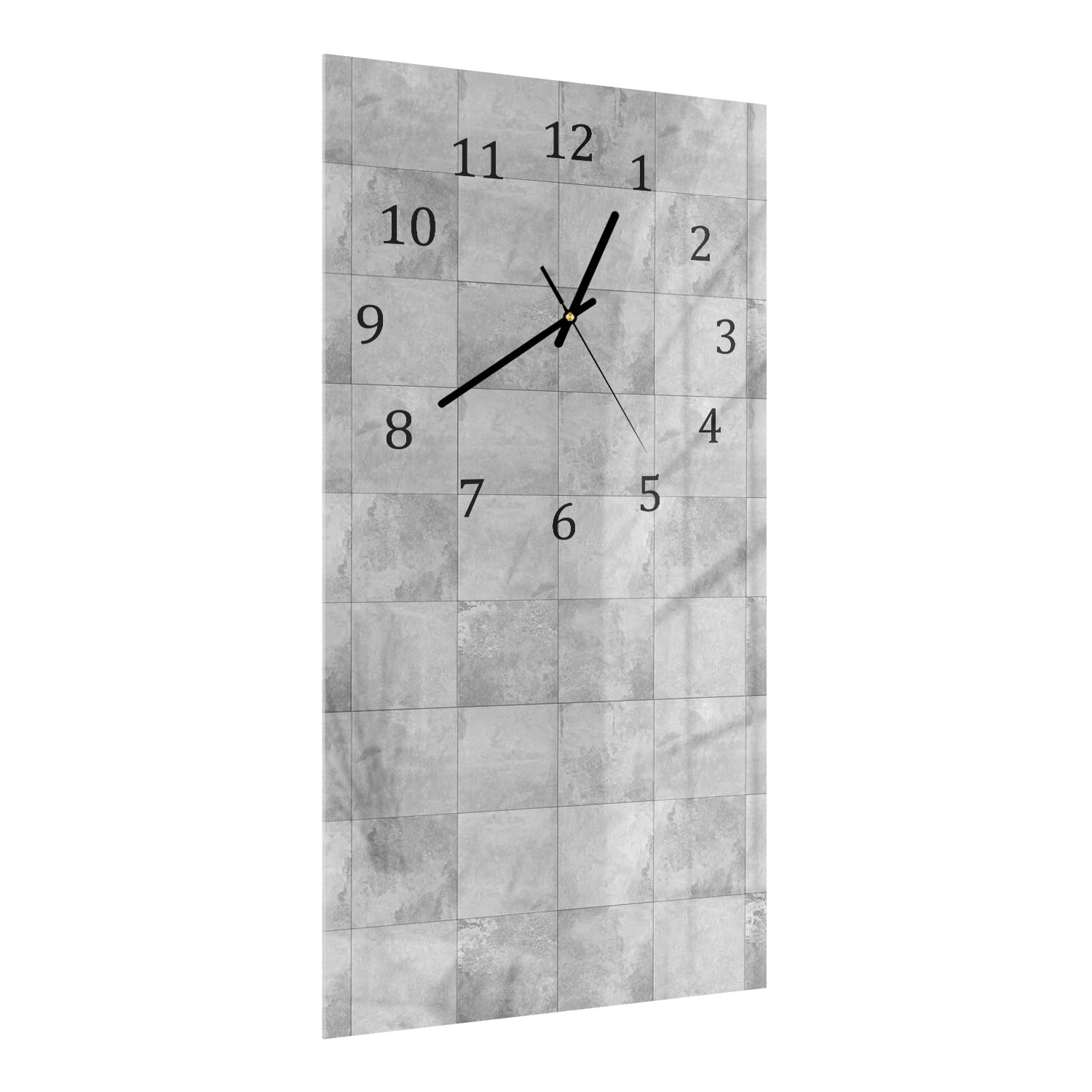 Wanduhr 30x60 - Steinfliesen
