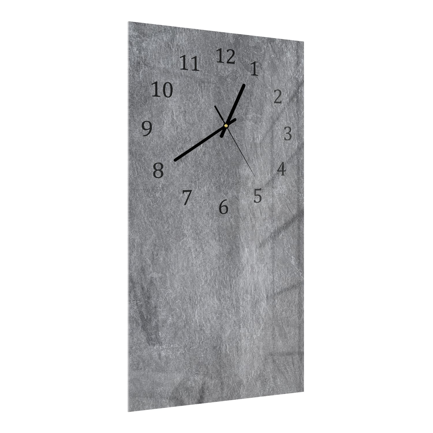 Wanduhr 30x60 - Natürlicher grauer Granit