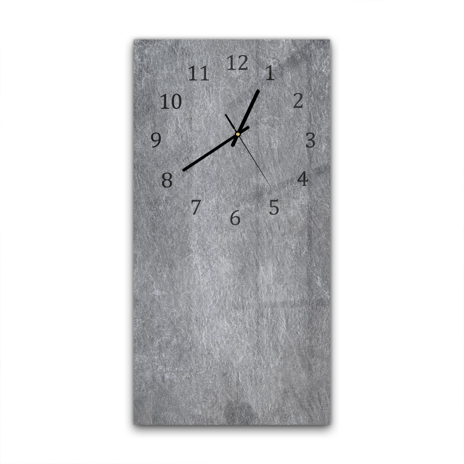Wanduhr 30x60 - Natürlicher grauer Granit