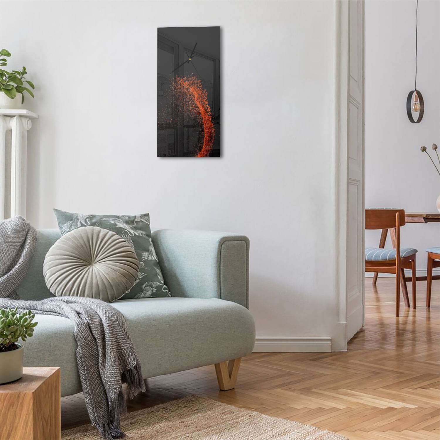 Wanduhr 30x60 - Paprikapulver