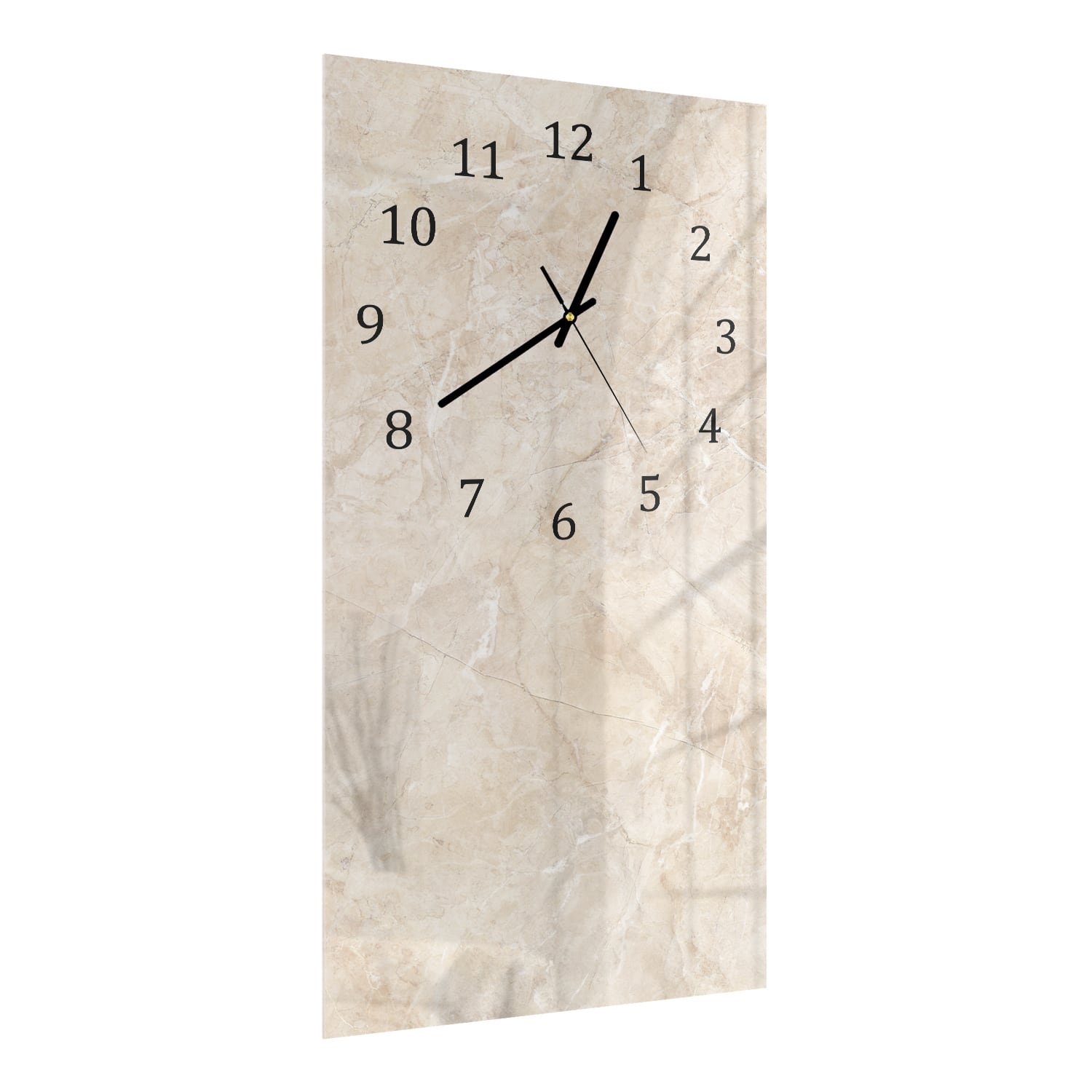 Wanduhr 30x60 - Sandsteinmarmor