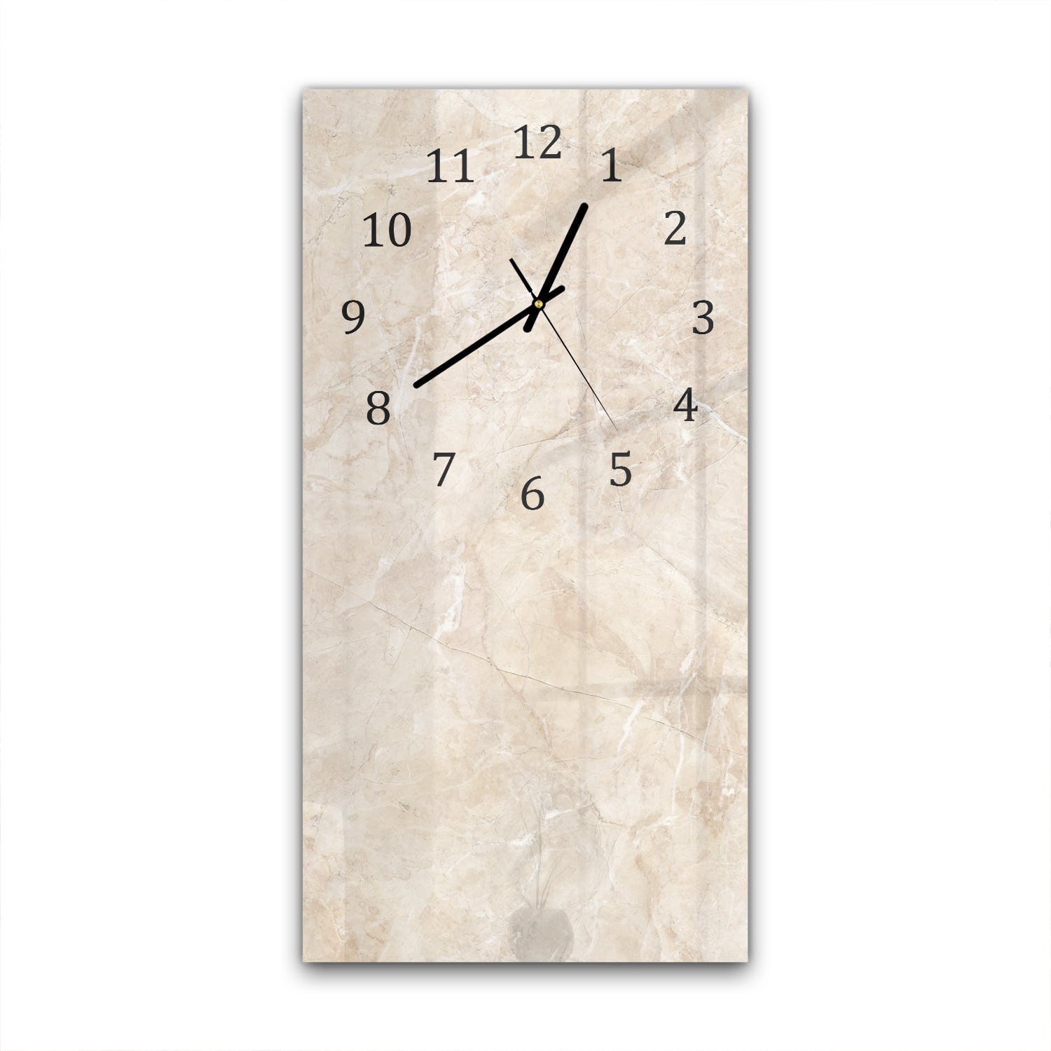 Wanduhr 30x60 - Sandsteinmarmor