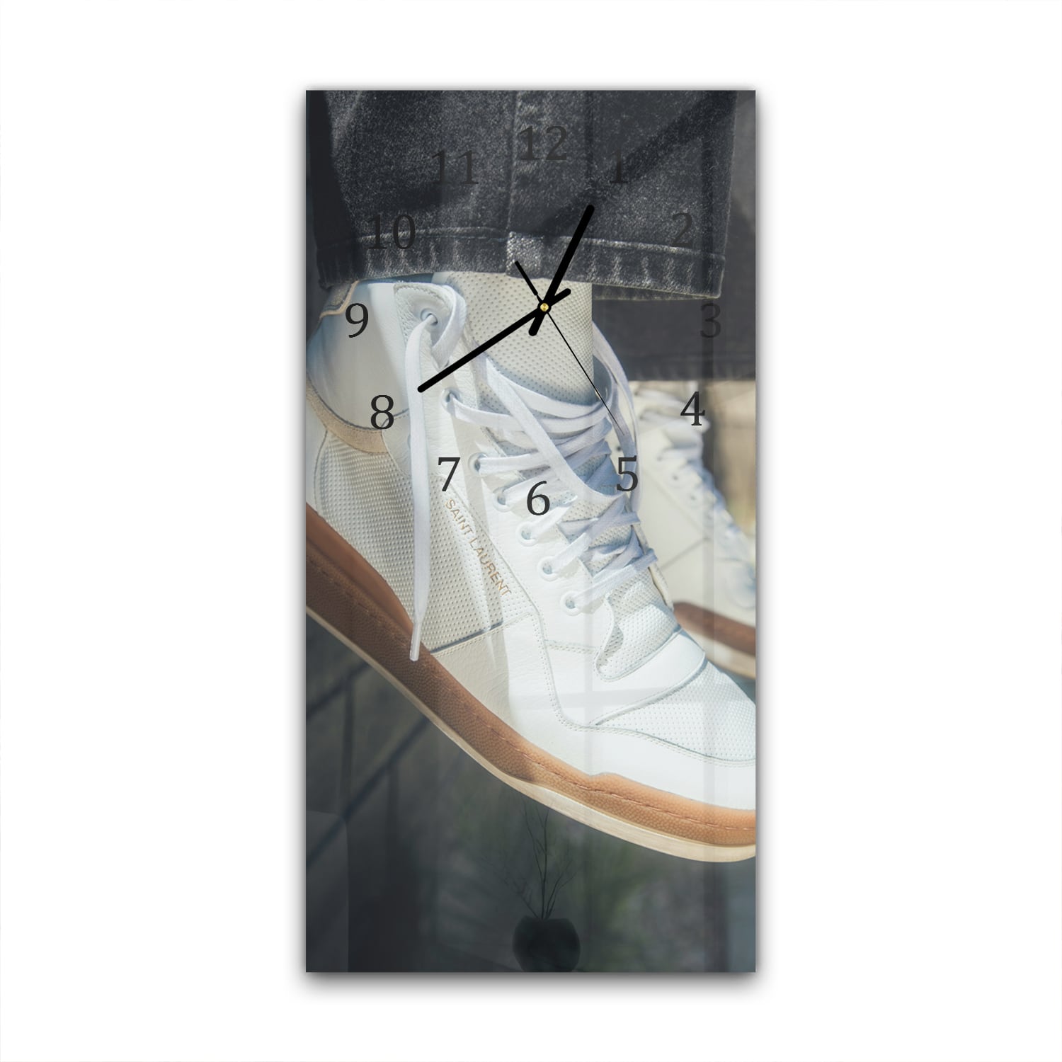 Wanduhr 30x60 - Saint Laurent Schuhe