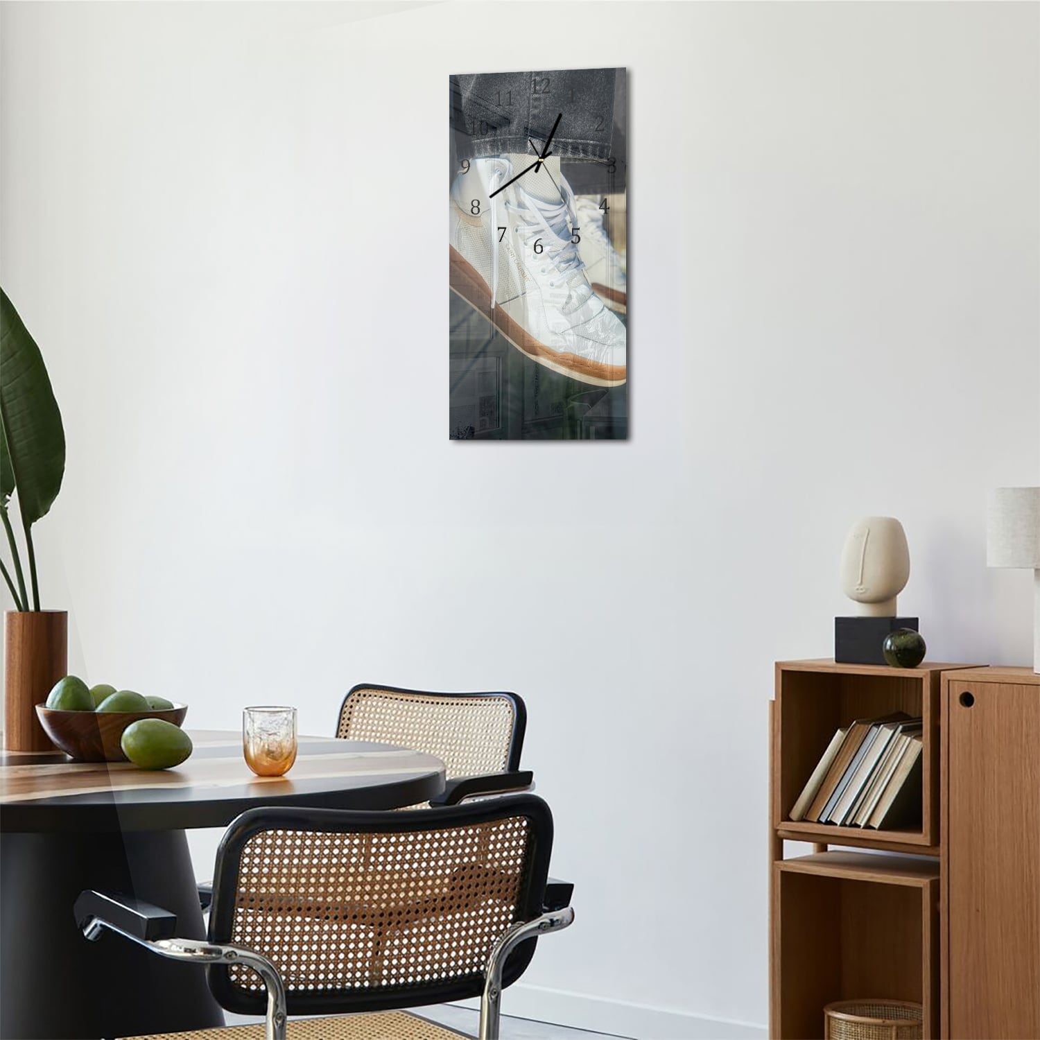 Wanduhr 30x60 - Saint Laurent Schuhe